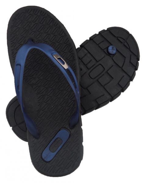 Chinelos Oakley Preto e azul
